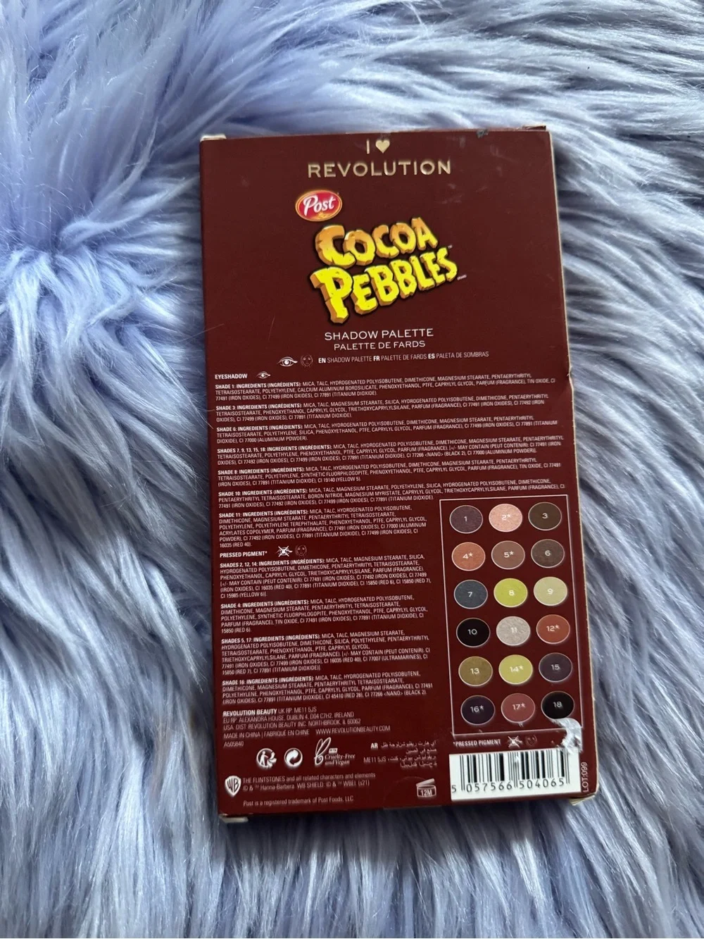 Revolution x Cocoa Pebbles Eyeshadow Palette - Multi‑Shade